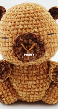 DI CREATIONS store - DIAmigurumi - Davina and Ivan - Milo Capybara