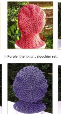 AG Handmades - Crossed Ripple Slouch and Neckwarmer - Free