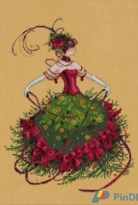 Mirabilia Designs MD148 Miss Christmas Eve by Nora Corbett