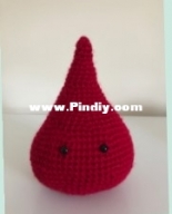 Love Charlie Crochet - Bob the Blood Blob Crochet Pattern - Free