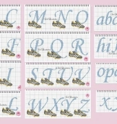 Sol Bordados - Football (Soccer) Shoe Alphabet