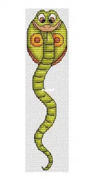 Snake Bookmark by Durene Jones - Free