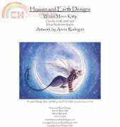 HAED HAEANR 1605 Winter Moon Kitty by Annie Rodrigue