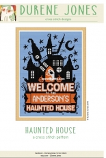 Durene Jones Cross Stitch - Haunted House