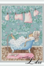Lkacross - Fairy in Bathroom by Natalia / Natalya Orekhova