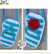 Snappy Tots -  Heidi Yates -  Flip Flop Bag and Pillow