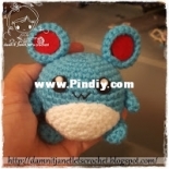 Damn It Janet lets crochet - Janet Carrillo - Chibi Marill - Free