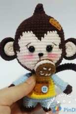 Small Hands - Little brown Monkey - Chinese