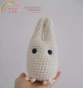 Totoro in white