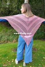 Lovers Lattice Shawl by Catriona Stevenson-Free