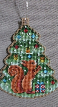 Christmas tree decoration - by Anna Aleksandrova