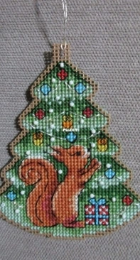 Christmas tree decoration - by Anna Aleksandrova
