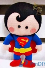 Girassol Magico Super man  felt, Potuquese