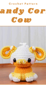 Fuzzle Forms - Angela Johnson - candy corn cow