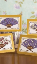 Things of Beauty - Oriental Fan Cards by Fiona Baker from Cross Stitch Gold 126 XSD