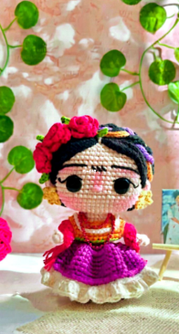 Najera crochet - Frida Kalo - Spanish