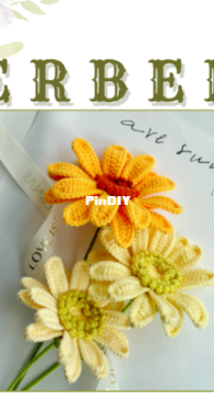 PHoaCrochet - Hoa Phong Nữ - Gerbera