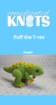 Complicated Knots - Kylie Slee - Puff the T rex