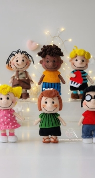 Dunyanin amigurumisi - Bilgenur Çamtosun - 6in1 Nostalgic Friends