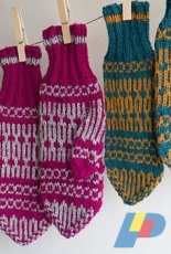Nagu Trad Mittens by Elina Urmas-English,Finnish-Free