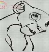 Lion King monochrome