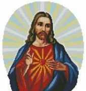 Christian Cross Stitch - Jesus 2 - Free