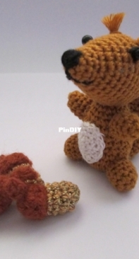 Amigurumi - Forest Animals: squirrel
