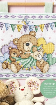 Welcome Baby by Durene Jones from Cross Stitch Gold 161 XSD