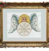 Kreinik Design - Snow Angel Ornament by Pam Kellogg