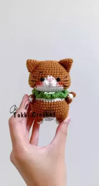 Tokki Crochet - Yeom Dong-yeon - Garu The Cat - Original English