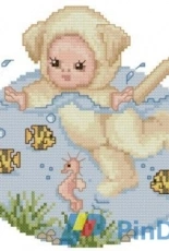 Ellen Maurer Stroh EMS Animal Babies -  Yellow labrador puppy PCS