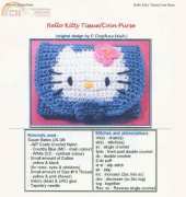 Daphnes Bags - Daphne Mah - Hello Kitty Tissue or Coin Purse