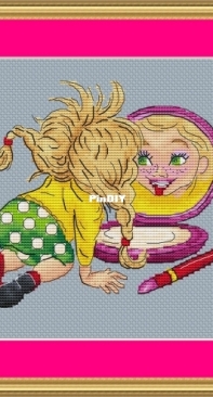 Xstitch Tower - Little Girl by Eva Lermontov