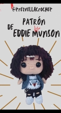 Trez Vella Crochet - Vanessa Guajardo - Eddie Munson - Spanish - Free