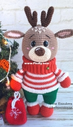 Baby Eco Toys - Irene Esaulova - Harry Reindeer - Spanish