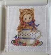 Afghan with animalbabies by EMS