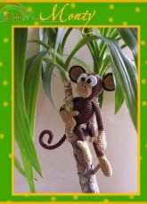 Babsies hook - Barbara Saboth - Monkey Monty - German