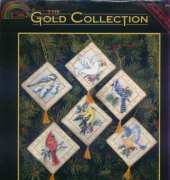 Dimensions - The Gold Collection 8642 Winged Elegance Ornaments XSD