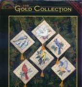 Dimensions - The Gold Collection 8642 Winged Elegance Ornaments XSD