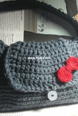 Mini hobo bag