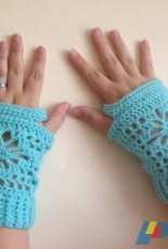 Salters Stitches - Joanne Salter - Ice Crystal Wristlets