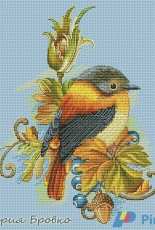 Autumn Bird by Maria Brovko