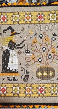 Crocette a Gogo - Witch's Brew from Punch Needle & Primitive Stitcher - Fall 2024 PCS + XSD