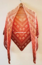 The Crochet Fix - Farrah Jane Tate - Easy Peasy Posy Shawl - Free
