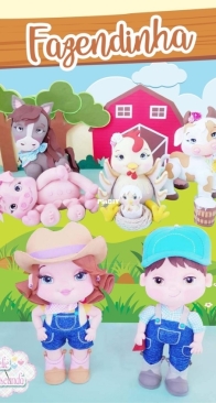 Atelie Ly Caseando - Lindsay Christine - Little Farm - Fazendinha - Portuguese