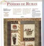 Paniers De Rubans from Quilt Country HS 3-25 Mini Quilts