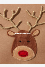 DMC - Rudolph Christmas Card - Free
