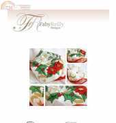 Faby Reilly XMAS002-BISC - Christmas Biscornu - 2012