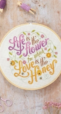 Flower Honey by Emma Congdon from Cross Stitch for the Heart PCS + XSD