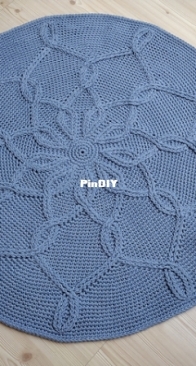 Magic Carpet Studio - Latające Dywany - Grey Celtic Carpet - Free